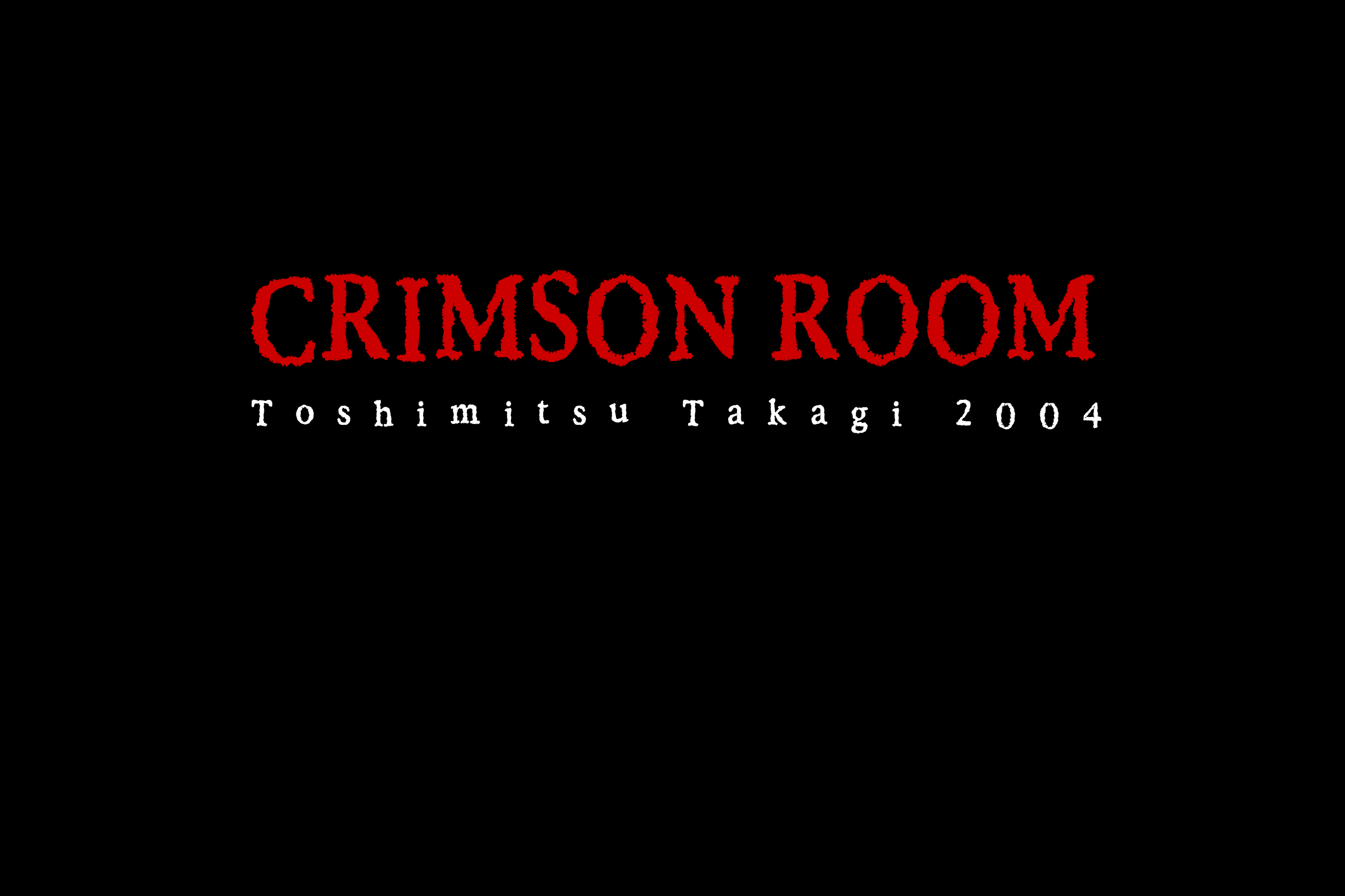The Crimson Room Escape Game 2004